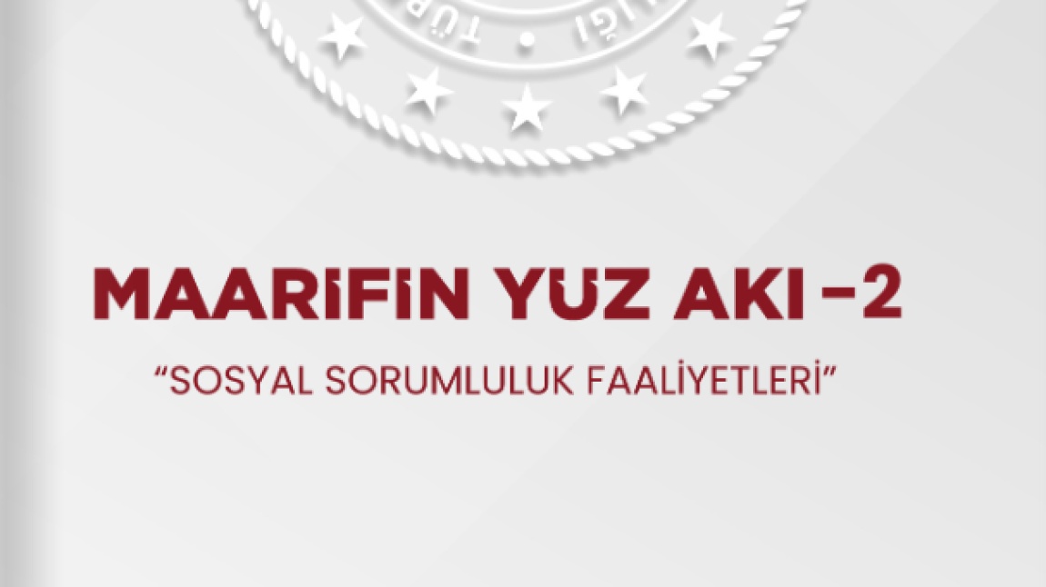 MAARİFİN YÜZ AKI 2 DERGİSİ YAYINLANDI